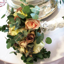 wedding bouquet of roses